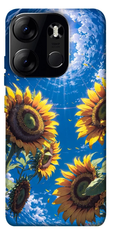 Чохол на Tecno Spark Go 2023 Sunflowers фото 1 з 1