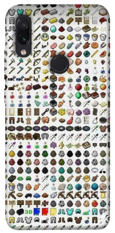 Чохол на Xiaomi Redmi Note 7 / Note 7 Pro / Note 7s Minecraft v2 фото 1 з 1