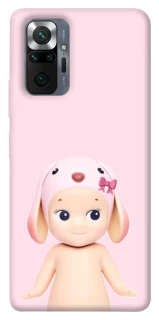 Чехол на Xiaomi Redmi Note 10 Pro Pink Ribbon Hop фото 1 из 1