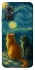 Чохол на Xiaomi Redmi Note 11R Cats under the stars фото 1 з 1