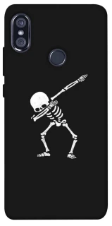 Чехол на Xiaomi Redmi Note 5 Pro / Note 5 (AI Dual Camera) Halloween skeleton фото 1 из 1