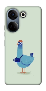 Чохол на TECNO Camon 20 Pro (CK7n) Голуб-детектив фото 1 з 1