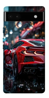 Чохол на Google Pixel 6a Red sports car фото 1 з 1