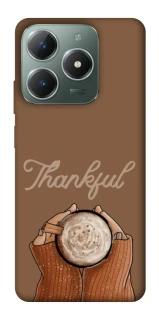 Чохол на Realme C61 Thankful coffee фото 1 з 1