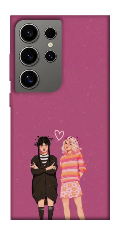 Чохол на Samsung Galaxy S24 Ultra Raven & Rainbow Wednesday фото 1 з 1