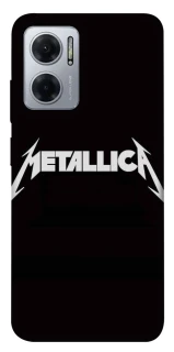 Чохол на Xiaomi Redmi Note 11E Metallica logo фото 1 Чохол на Xiaomi Redmi Note 11E Metallica logo фото 1 з 1