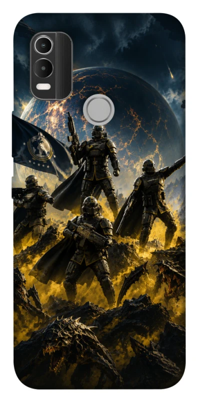 Чохол на Nokia C21 Plus HELLDIVERS фото 1 з 1
