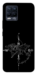 Чехол на Realme 8 Travel Map фото 1 Чехол на Realme 8 Travel Map фото 1 из 1