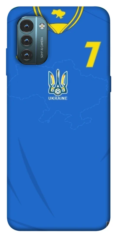 Чохол на Nokia G21 UA-Football ver.4 фото 1 з 1