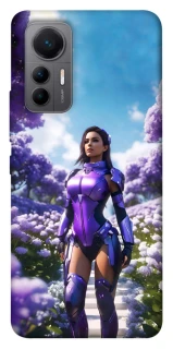 Чехол на Xiaomi 12 Lite Cyber space girl ver.4 фото 1 из 1