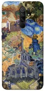 Чехол на Xiaomi Redmi 9 Van Gogh collage фото 1 из 1