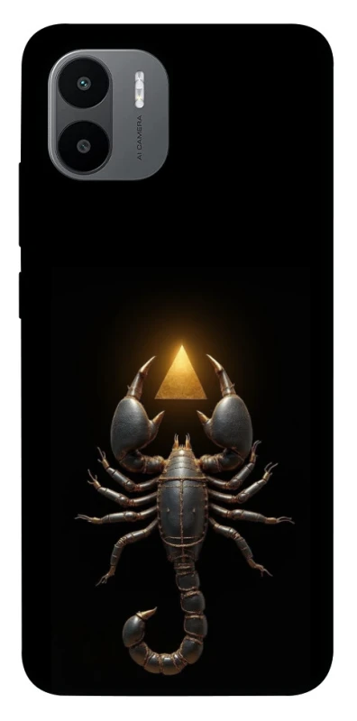 Чехол на Xiaomi Redmi A1 / A2 Scorpio with Golden Triangle фото 1 из 1