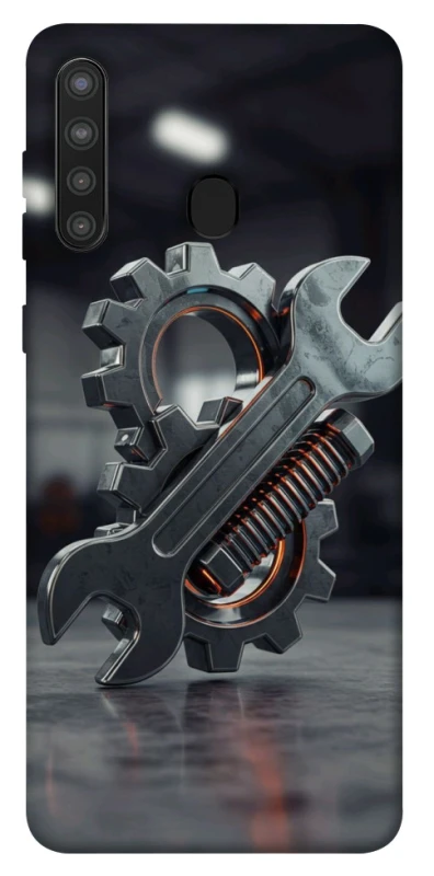 Чохол на Samsung Galaxy A21 Mechanic фото 1 з 1