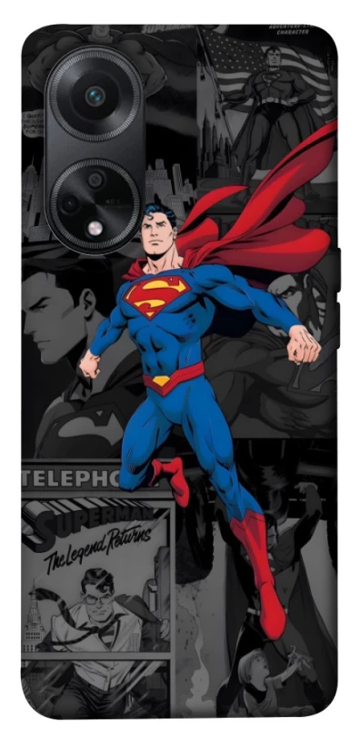 Чехол на Oppo A58 4G superman comics фото 1 из 1