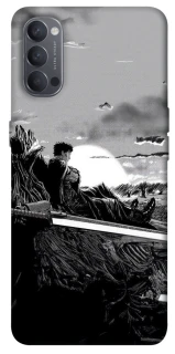 Чехол на Oppo Reno 4 Berserk sunset фото 1 из 1