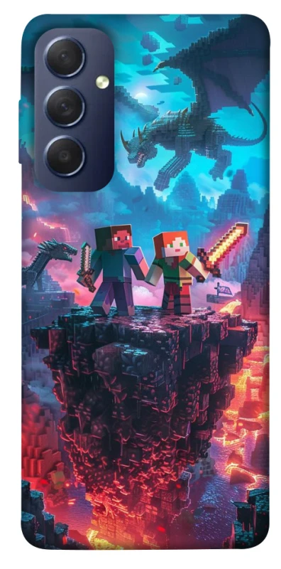 Чохол на Samsung Galaxy M54 5G Minecraft v3 фото 1 з 1