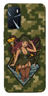 Чохол на Oppo A16s / A16 Military Waifu фото 1 з 1