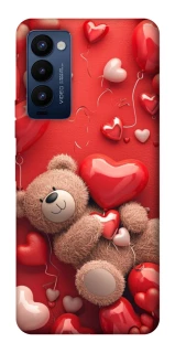 Чохол на TECNO Camon 18 Pro bear in hearts фото 1 з 1