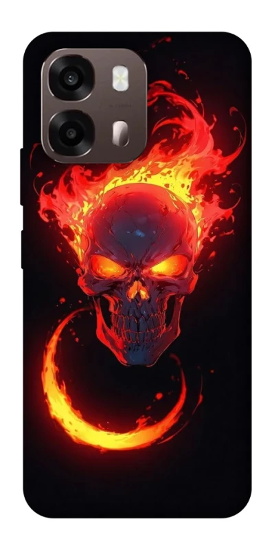 Чехол на Oppo A6 Blood Skull фото 1 из 2