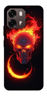 Чехол на Oppo A6 Blood Skull фото 1 из 2
