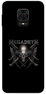 Чохол на Xiaomi Redmi Note 9s / Note 9 Pro / Note 9 Pro Max Megadeth фото 1 з 1