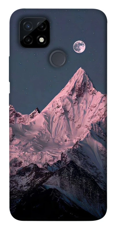Чехол на Realme C12 Pink mountain фото 1 из 1