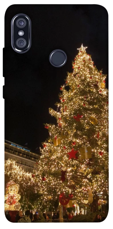 Чехол на Xiaomi Redmi Note 5 Pro / Note 5 (AI Dual Camera) Новогодний v34 фото 1 из 1