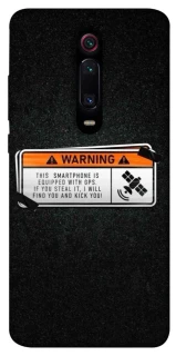 Чохол на Xiaomi Redmi K20 / K20 Pro / Mi9T / Mi9T Pro Warning фото 1 з 1