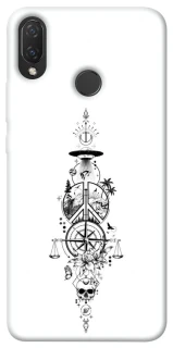Чехол на Huawei P Smart+ (nova 3i) Tattoo ver.7 фото 1 из 1