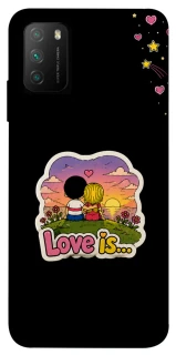 Чехол на Xiaomi Poco M3 Love is ver.5 фото 1 из 1