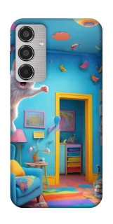 Чохол на Samsung Galaxy M35 crazy cat фото 1 з 1
