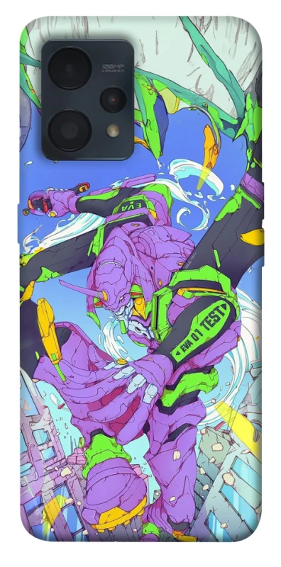 Чохол на Realme 9 4G / 9 Pro+ Євангеліон v2 фото 1 з 1