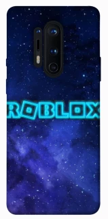 Чохол на OnePlus 8 Pro Roblox Space Logo Blue фото 1 з 1