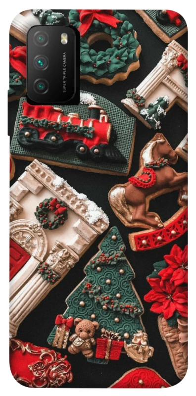 Чохол на Xiaomi Poco M3 Новорічний v20 фото 1 з 1