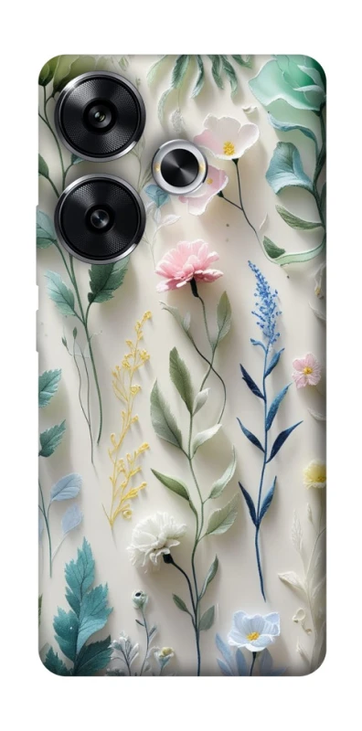 Чохол на Xiaomi Poco F6 Floral design ver.3 фото 1 з 1