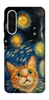 Чехол на Samsung Galaxy A36 5G paint cat фото 1 из 1