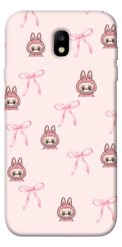 Чохол на Samsung J730 Galaxy J7 (2017) Pink bows and Labubus фото 1 з 1
