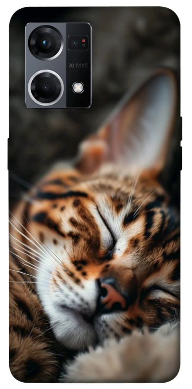 Чохол на Oppo Reno 7 4G Cat paws фото 1 з 1