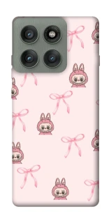 Чохол на Motorola Edge 60 Pro Pink bows and Labubus фото 1 з 1
