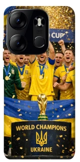 Чехол на Tecno Spark Go 2023 UA-Football ver.5 фото 1 из 1