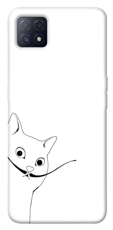 Чохол на Oppo A72 5G / A73 5G Кіт Дали фото 1 з 1