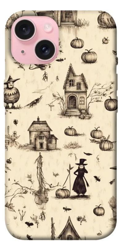 Чехол на Apple iPhone 15 (6.1") Halloween aesthetic ver.1 фото 1 из 1