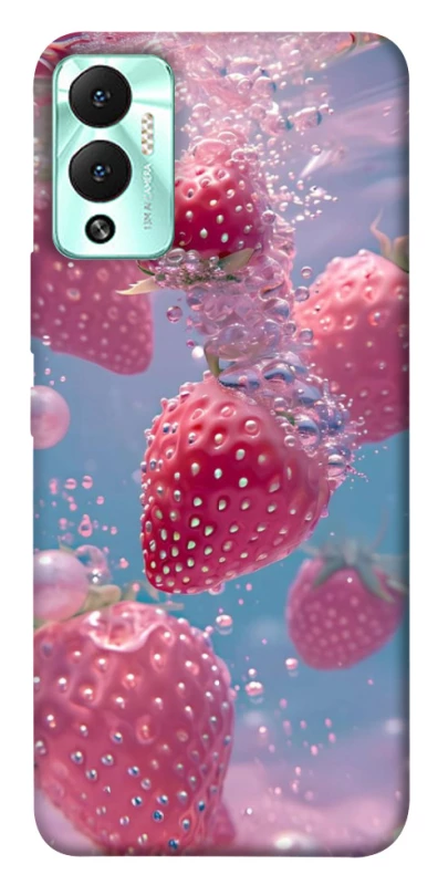 Чохол на Infinix Hot 12 Play Полуниця в воді фото 1 з 1