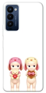 Чехол на TECNO Camon 18 Puppy Love Duo фото 1 из 1