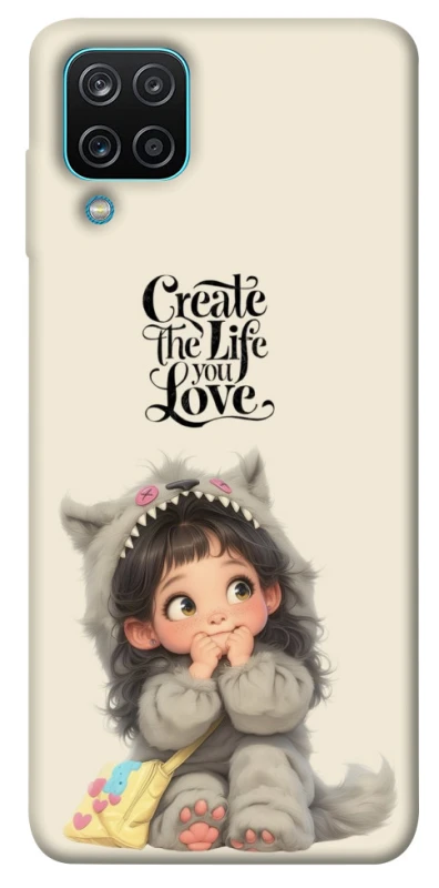 Чохол на Samsung Galaxy M12 Create the life you love фото 1 з 1