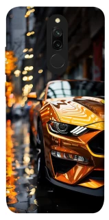 Чохол на Xiaomi Redmi 8 Golden sports car фото 1 з 1