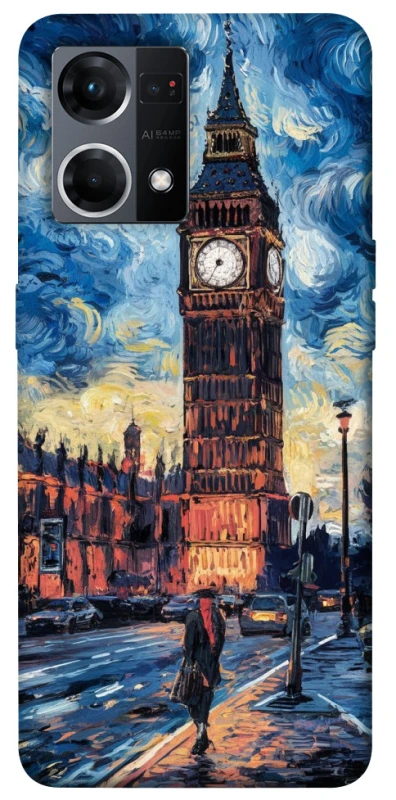 Чохол на Oppo Reno 7 4G Van Gogh's London фото 1 з 1