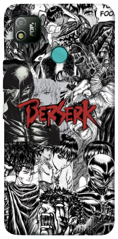 Чохол на TECNO POP 4 Berserk Collage фото 1 з 1