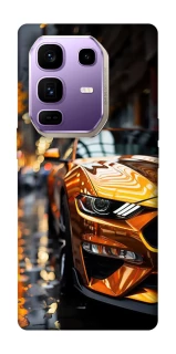 Чохол на Infinix Note 50 Pro+ Golden sports car фото 1 з 1