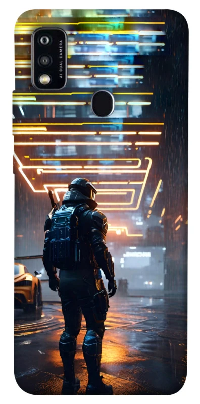 Чехол на ZTE Blade A51 Cyber character фото 1 из 1